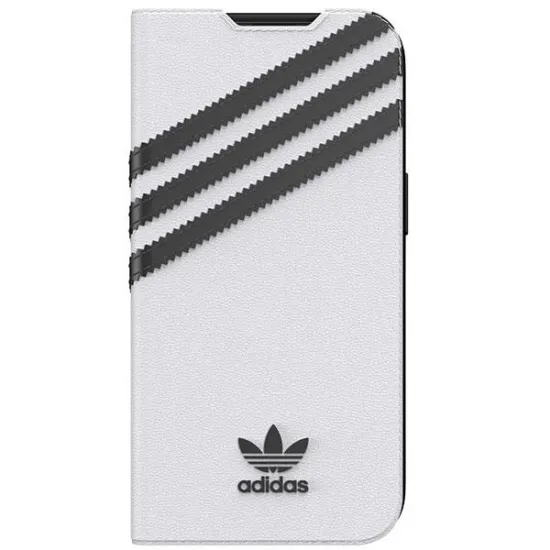 Adidas OR Booklet Case PU iPhone 13 6.1" black/black white 47092