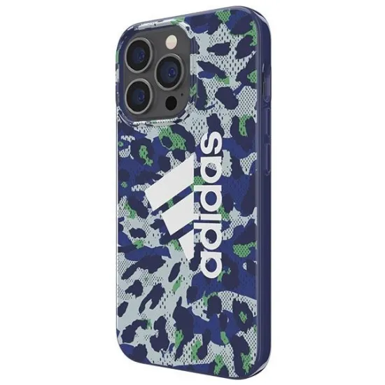 Adidas OR Snap Case Leopard iPhone 13/13 Pro 6,1" blau/blau 47260