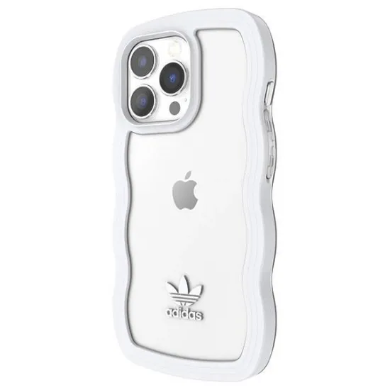 Adidas OR Wavy Case iPhone 13 Pro /13 6,1" weiß-transparent/weiß-transparent 51903