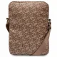 Guess Bag GUTB10HGCFSEW 10" brown/brown GCube Stripe Tablet Bag