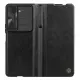 Nillkin Qin Leather Pro Leather Case with Camera Protector for Samsung Galaxy Z Fold 5 - Black