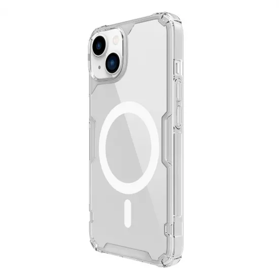 Nillkin Nature Pro armored case with MagSafe for iPhone 15 - white