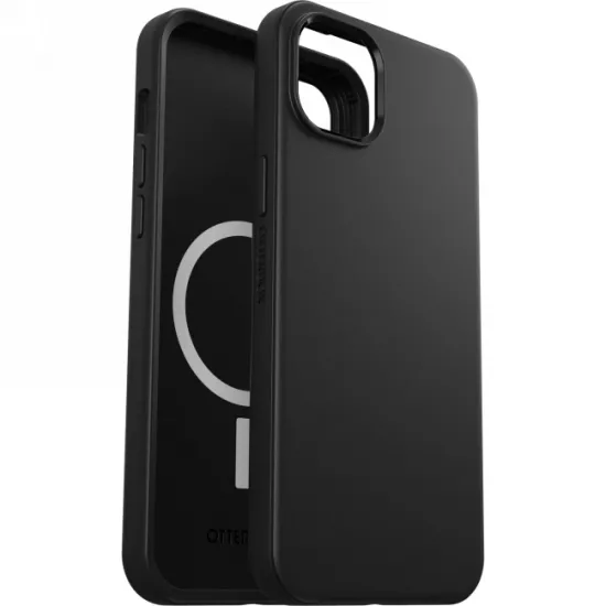 Otterbox Symmetry Plus - protective case for iPhone 14 Plus, compatible with MagSafe (black) [P]