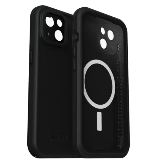 Otterbox Series FRE - shockproof protective case for iPhone 14, compatible with MagSafe (black) [P]