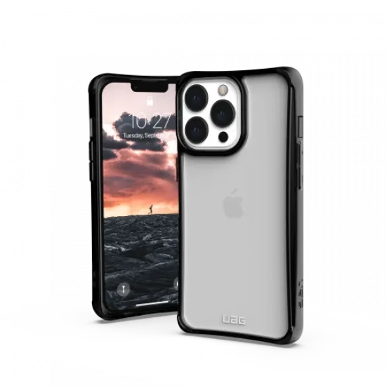 UAG Plyo case for iPhone 13 Pro - transparent and gray