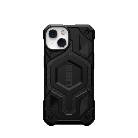 UAG Monarch MagSafe case for iPhone 13 / iPhone 14 - black carbon