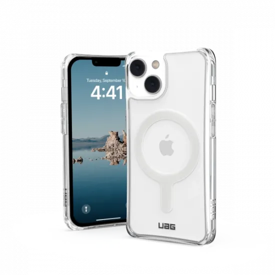 UAG Plyo MagSafe case for iPhone 13 / iPhone 14 - transparent
