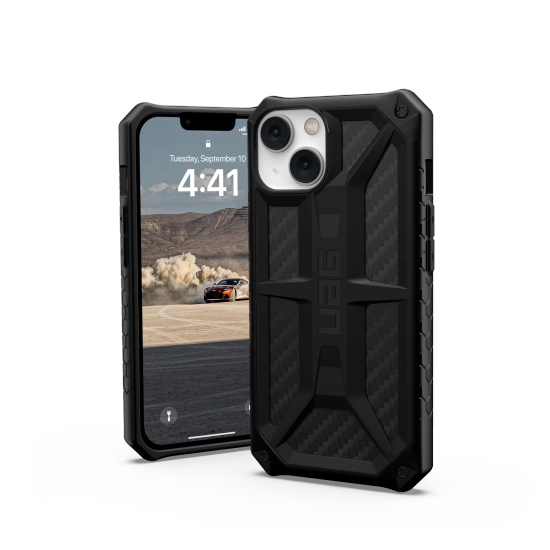 UAG Monarch case for iPhone 14 Plus - black carbon