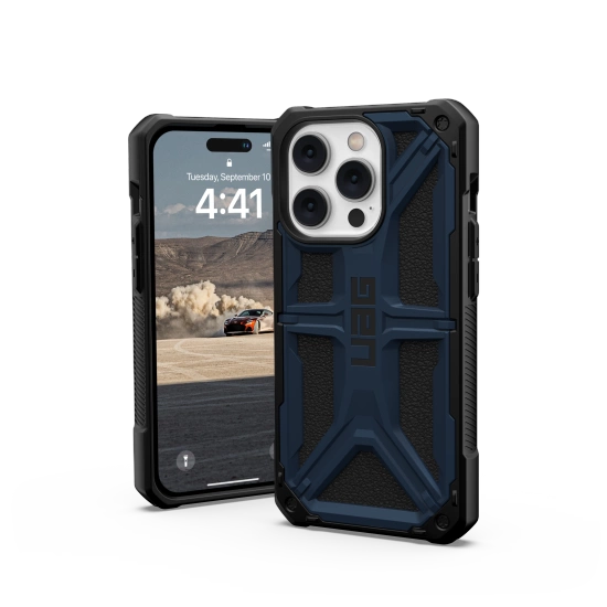 UAG Monarch case for iPhone 14 Pro - blue