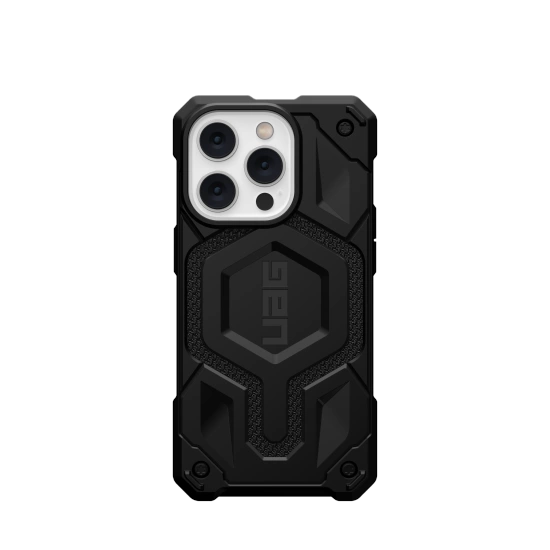 UAG Monarch - protective case for iPhone 14 Pro Max compatible with MagSafe (kevlar-black)