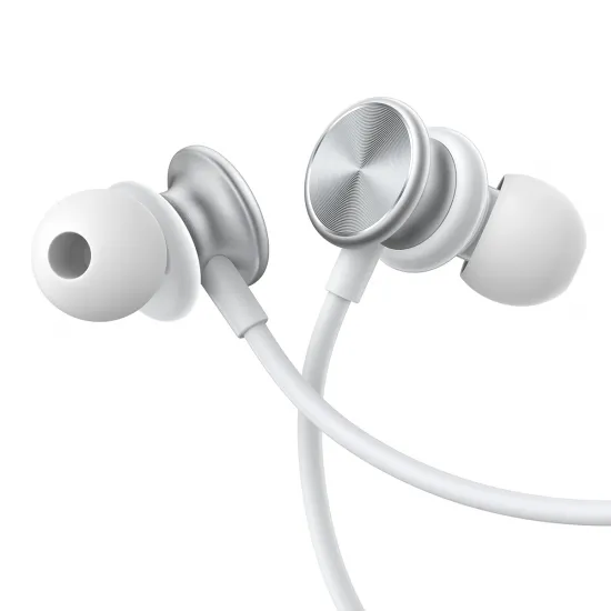 Joyroom Wired Series JR-EW03 wired in-ear headphones - silver