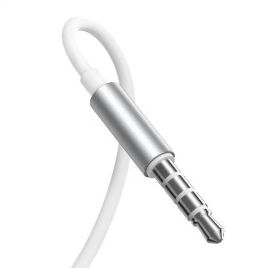 Joyroom Wired Series JR-EW03 wired in-ear headphones - silver
