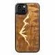 Wooden case for iPhone 13 Bewood Imbuia Mountains