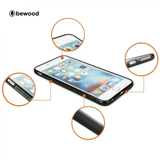 Wooden case for iPhone 12/12 Pro Bewood Traveler Merbau