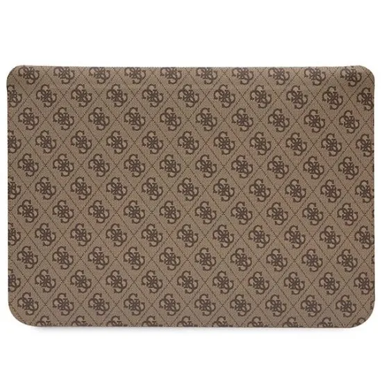 Guess 4G Printed Stripes cover for a 16&quot; laptop - brown