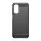 Flexible Carbon-Musterhülle für Samsung Galaxy M14 Carbon Case - schwarz