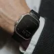 Uniq Osta Armbandgehäuse für Apple Watch 42/44/45/ 49 mm Serie 1/2/3/4/5/6/7/8/SE/SE2/Ultra Edelstahl – Schwarz