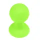Phone holder with a round head - green
