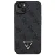 Guess GUHCP14SP4TDSCPK case for iPhone 14 - black Crossbody 4G Metal Logo