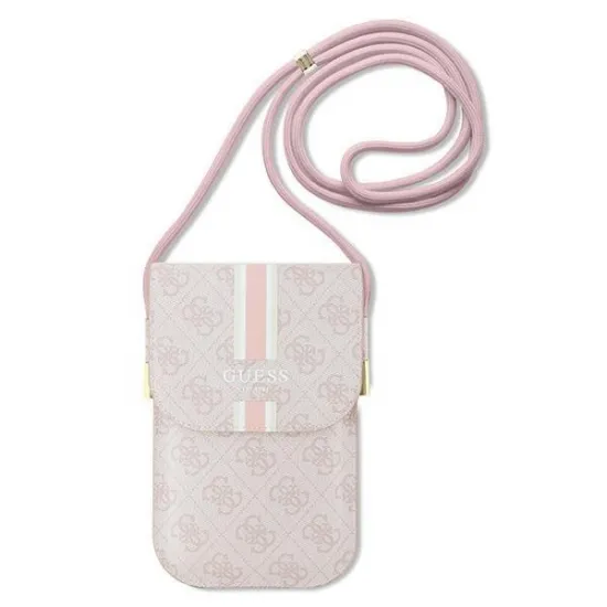 Guess GUOWBP4RPSP handbag - pink 4G Stripes