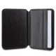 Karl Lagerfeld KLWMSPSAKHCK Wallet Card Slot Stand Saffiano Monogram Choupette MagSafe case - black