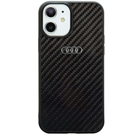 Audi Carbon Fiber iPhone 11 / Xr 6.1&quot; black/black hardcase AU-TPUPCIP11-R8/D2-BK