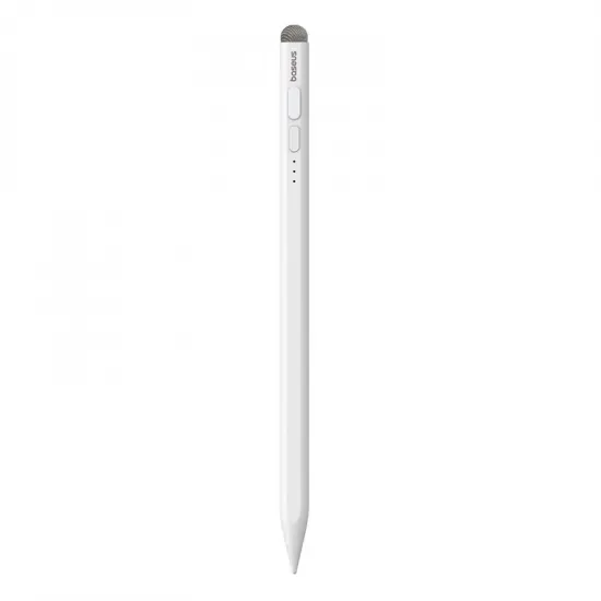 Baseus Smooth Writing 2 active tip stylus for iPad with USB-C cable and replaceable tip - white