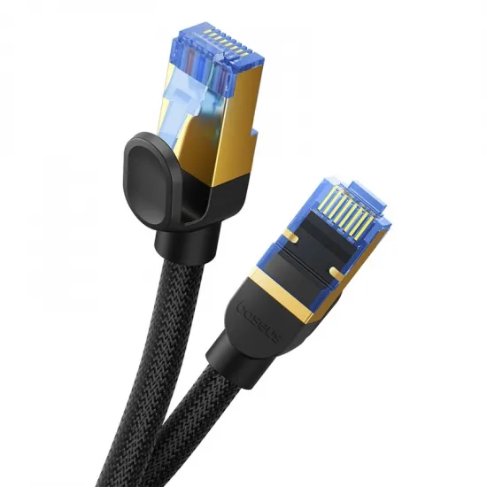 Baseus fast internet cable RJ45 cat.7 10Gbps 25m braided black