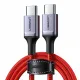 Ugreen US294 USB-C - USB-C 3A 480Mb/s cable 1m - red