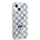 Karl Lagerfeld Monogram Choupette case for iPhone 15 - transparent