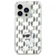 Karl Lagerfeld Monogram Choupette case for iPhone 15 Pro Max - transparent