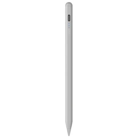Uniq Pixo Lite Hülle mit Magnetstift für iPad, Grau/Kreidegrau