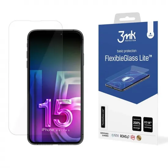 Apple iPhone 15 Pro Max - 3mk FlexibleGlass Lite™