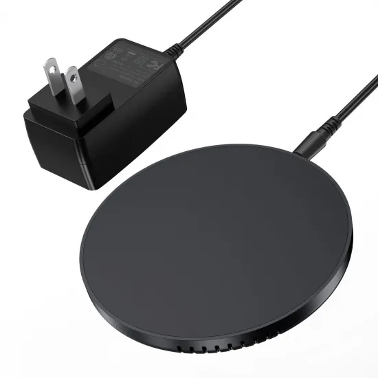 [RETURNED ITEM] Choetech 10W under-counter induction charger + EU charger with power cable black (T590-F)
