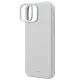 Uniq Lino Hue iPhone 15 case 6.1&quot; Magclick Charging light gray/chalk gray