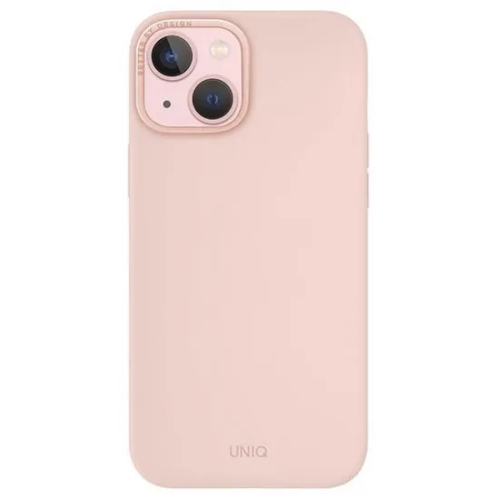 Uniq Lino Hue Magclick Ladehülle für iPhone 15 – Rosa