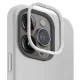 Uniq Lino Hue iPhone 15 Pro 6.1&quot; case Magclick Charging light gray/chalk gray