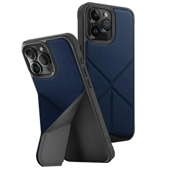 Uniq case Transforma iPhone 15 Pro Max 6.7&quot; Magclick Charging blue/electric blue