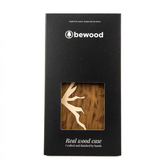 Wooden case for iPhone 15 Bewood Imbuia Mountains