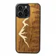 Wooden case for iPhone 15 Pro Max Bewood Imbuia Mountains