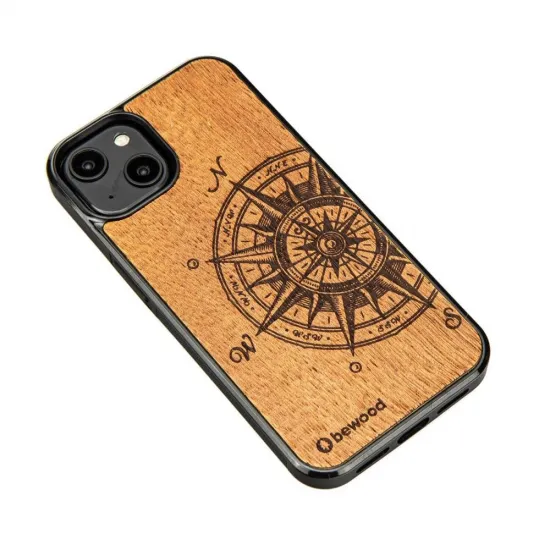 Bewood Traveler Merbau wooden case for iPhone 15