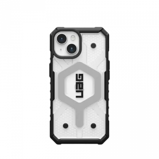 UAG Pathfinder MagSafe case for iPhone 15 - transparent