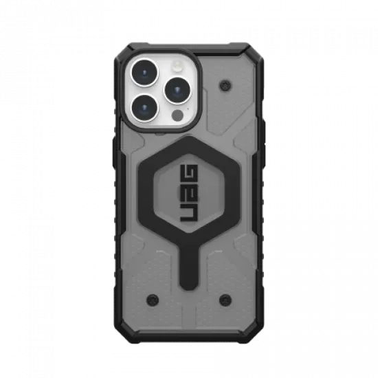 UAG Pathfinder MagSafe case for iPhone 15 Pro Max - gray