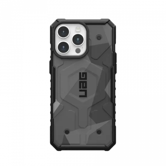 UAG Pathfinder MagSafe case for iPhone 15 Pro Max - camo gray