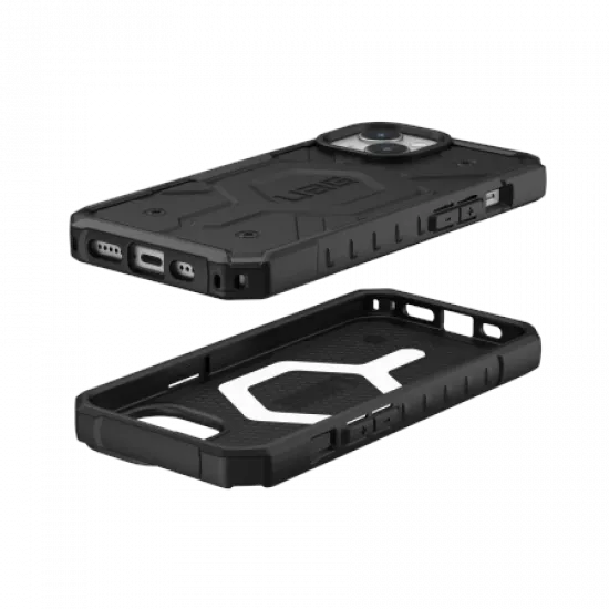 UAG Pathfinder MagSafe case for iPhone 15 - black