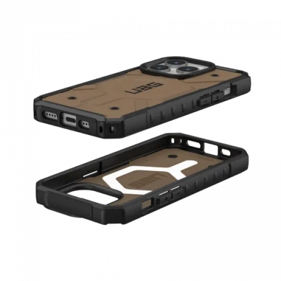 UAG Pathfinder Magsafe - protective case for iPhone 15 Pro (dark earth)