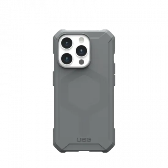 UAG Essential Armor MagSafe case for iPhone 15 Pro - silver