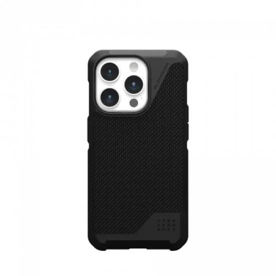 UAG Metropolis LT MagSafe case for iPhone 15 Pro - black kevlar