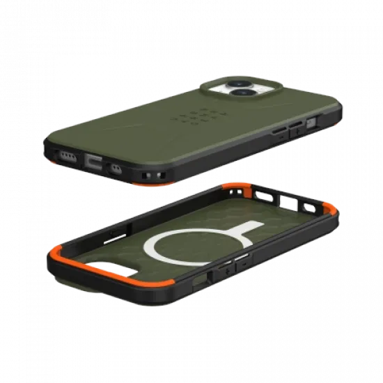 UAG Civilian MagSafe case for iPhone 15 - green