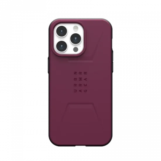 UAG Civilian MagSafe case for iPhone 15 Pro Max - purple